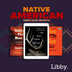 Libby Native American Heritage Month promotional graphic