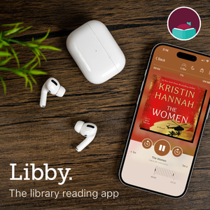 Libby the library app promotional graphic